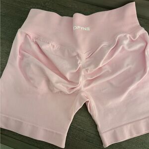 DFYNE Women's Light Pink Bike Shorts